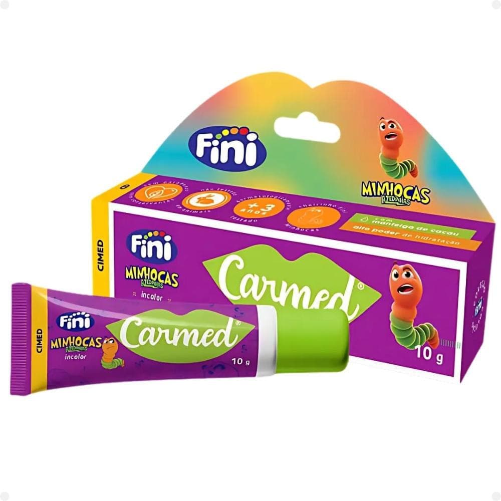 Hidratante labial - Carmed - Fini Minhocas