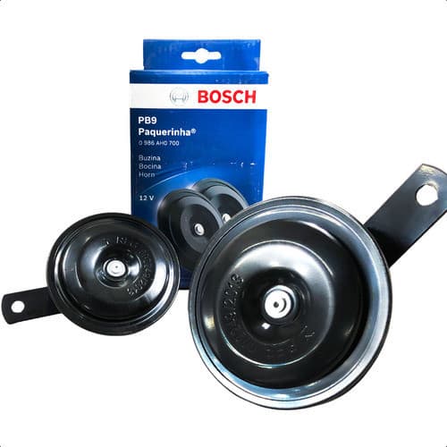 PAR DE BUZINA PAQUERINHA PB9 BOSCH 350/420 HZ - 12V (0986AH0700)