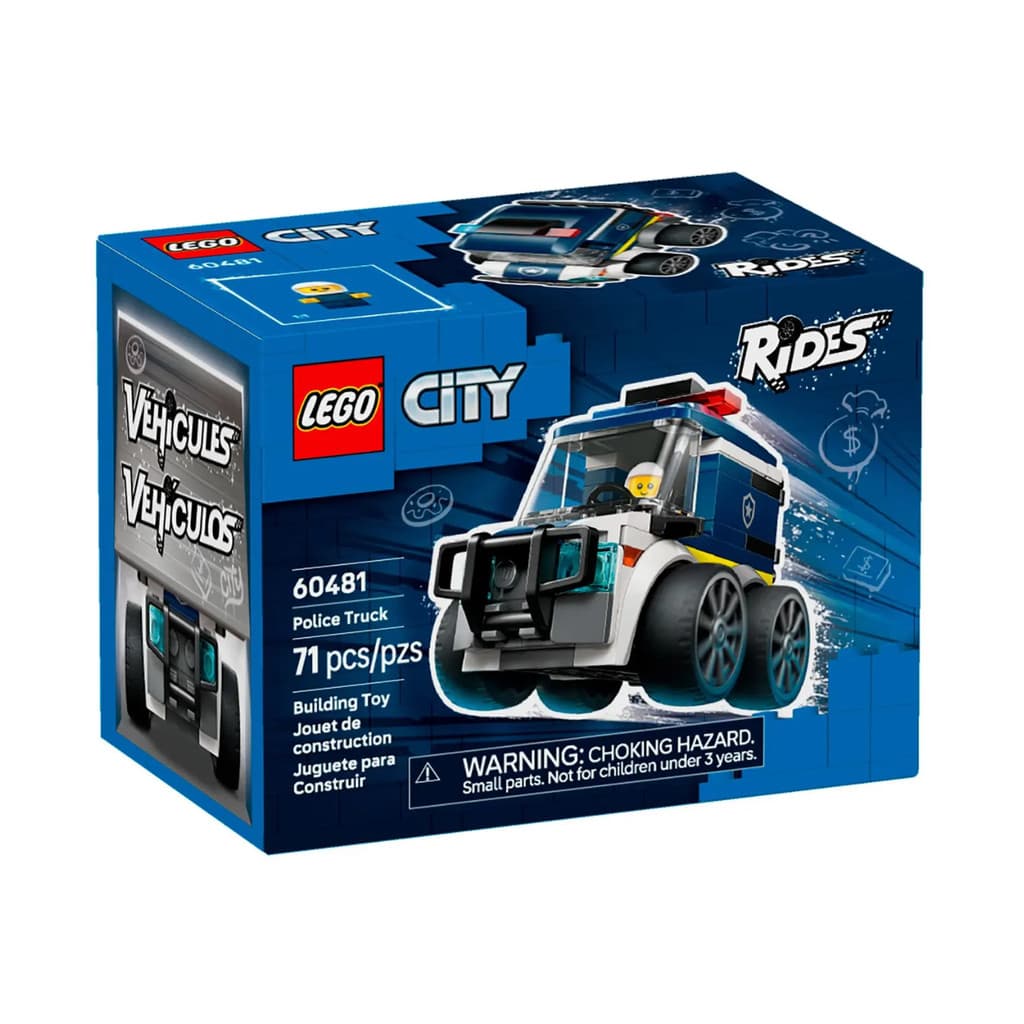 Lego City Rides 60481 - Caminhão da Polícia