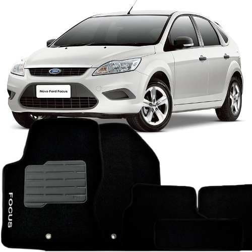 kit Tapete  Carpete Ford Focus Hatch/sedan 5 Peças Lavavel