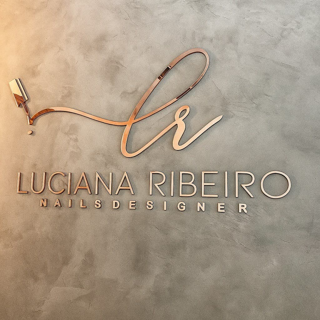 Logo Letreiro Personalizado em Acrílico Espelhado
