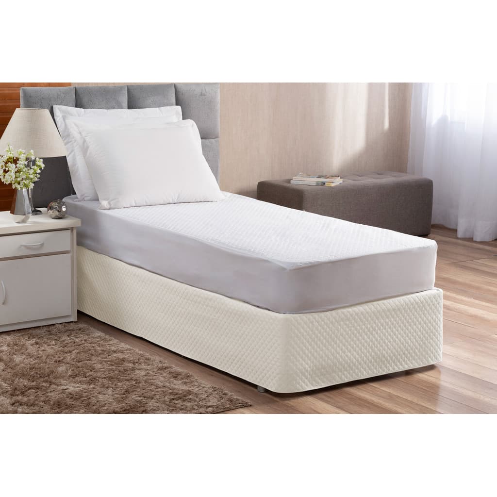 SAIA PARA CAMA BOX (SOLTEIRO KING) saia box solteirão king capa para box de colchão