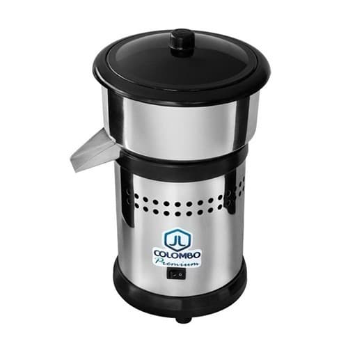 Espremedor Extrator Industrial De Sucos Laranja Limão e Frutas Médio Inox JL Colombo Bivolt