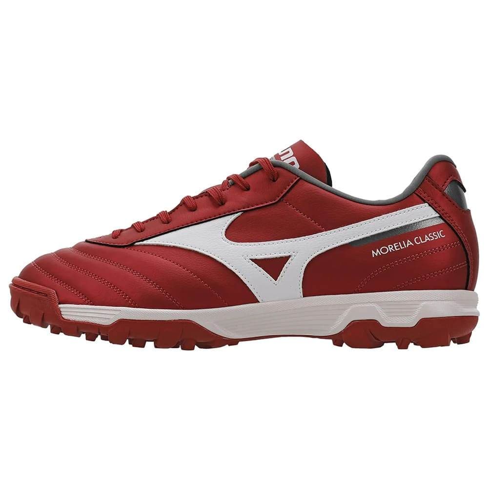 Chuteira Mizuno Society Morelia Classic Vermelho/Branco Oficial +NF