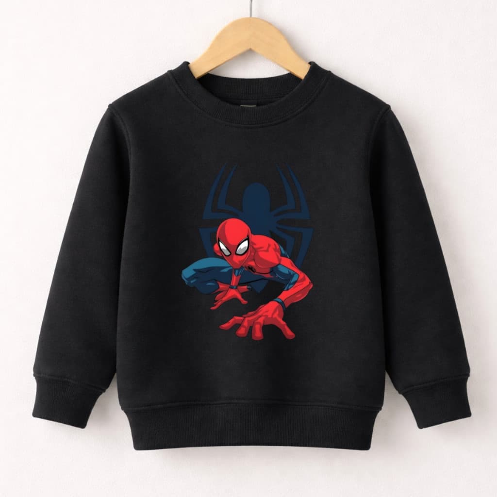 Blusa de frio Infantil meninos homem Spider aranha moletom flanelado 02 ao 12 envio imediato!