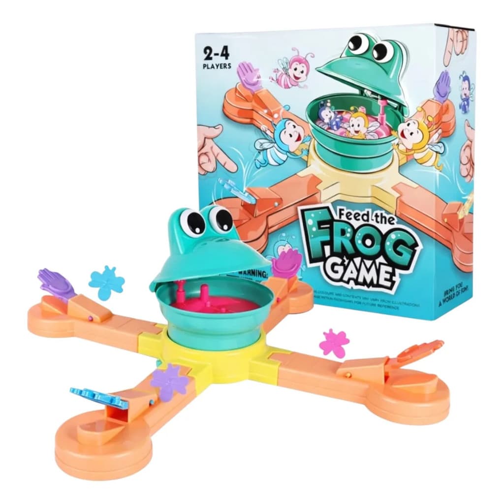 Jogo Alimentando O Sapo Brinquedo Infantil Divertido Criança