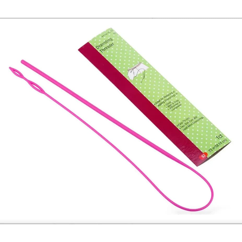Passador Flexível Elástico Cordão Costura Artesanato Fácil Uso