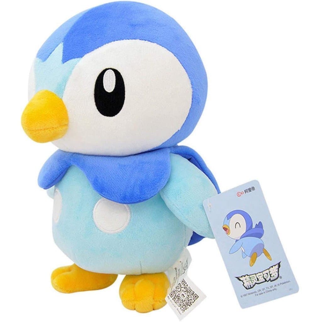 941 Brinquedos de Pelúcia Anime Pokémon de 20 Centímetros, Série Pikachu Piplup, Brinquedos Macios de Pelúcia, Almofada,