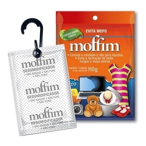 Kit Com 22 Antimofo Desumidificador Moffim 110g