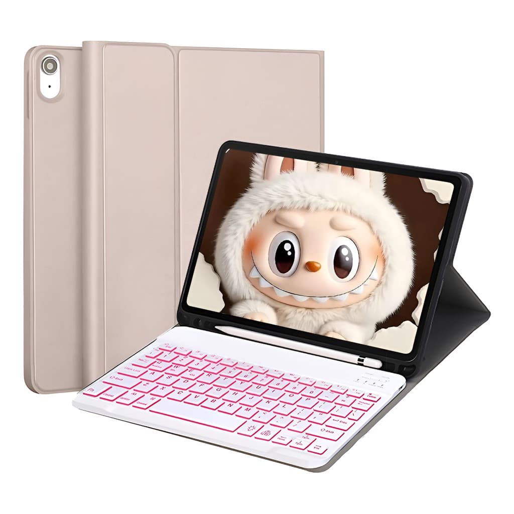 Capa Com Teclado Iluminado Para IPad 5 6 7 8 9 Geração, Ipad Air1/2/3, Ipad Pro 9,7 10,5 12,9 13 Inch, Ipad Air 13inch