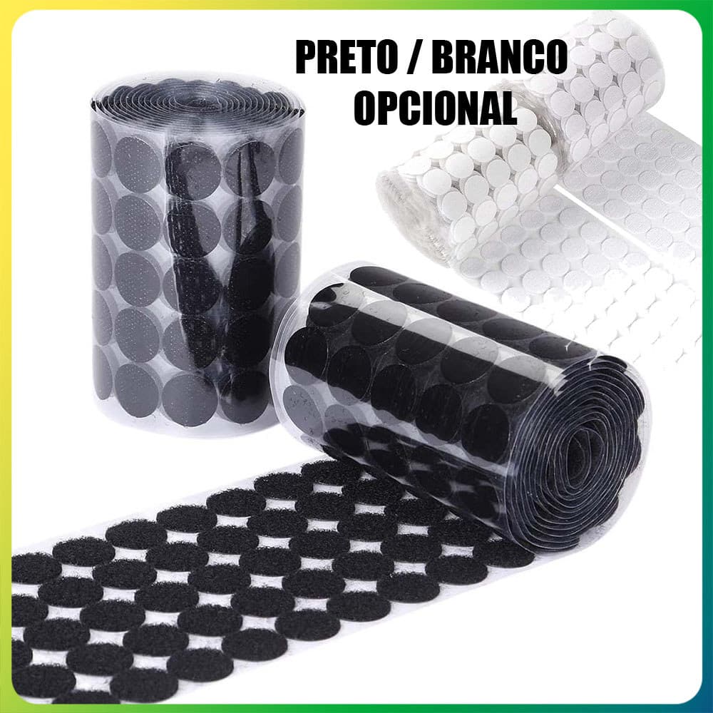 Kit 800 Ponto autoadesivo fita redonda Diâmetro 2 cm pequeno ponto redondo adequado para casa sala de aula escritório
