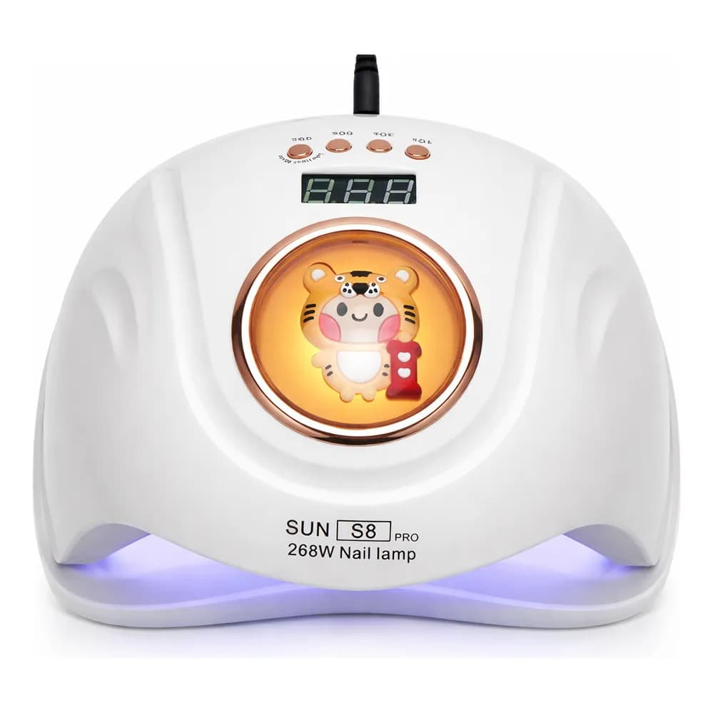 Cabine Sun S8 Pro Led Uv 268w Estufa Unha Gel Premium Bivolt