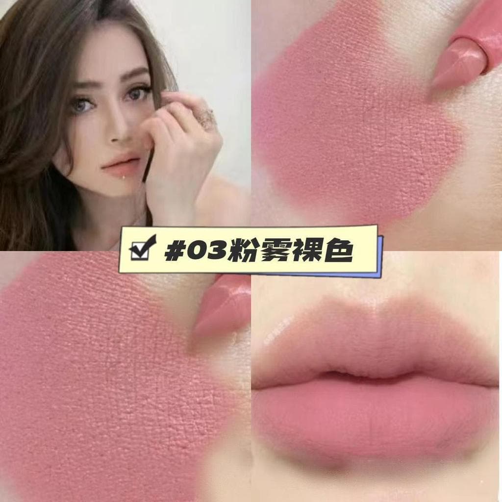 Caneta batom nude à prova d'água, longa duração, leite, chá, cor nude, realce labial, fosco, lápis