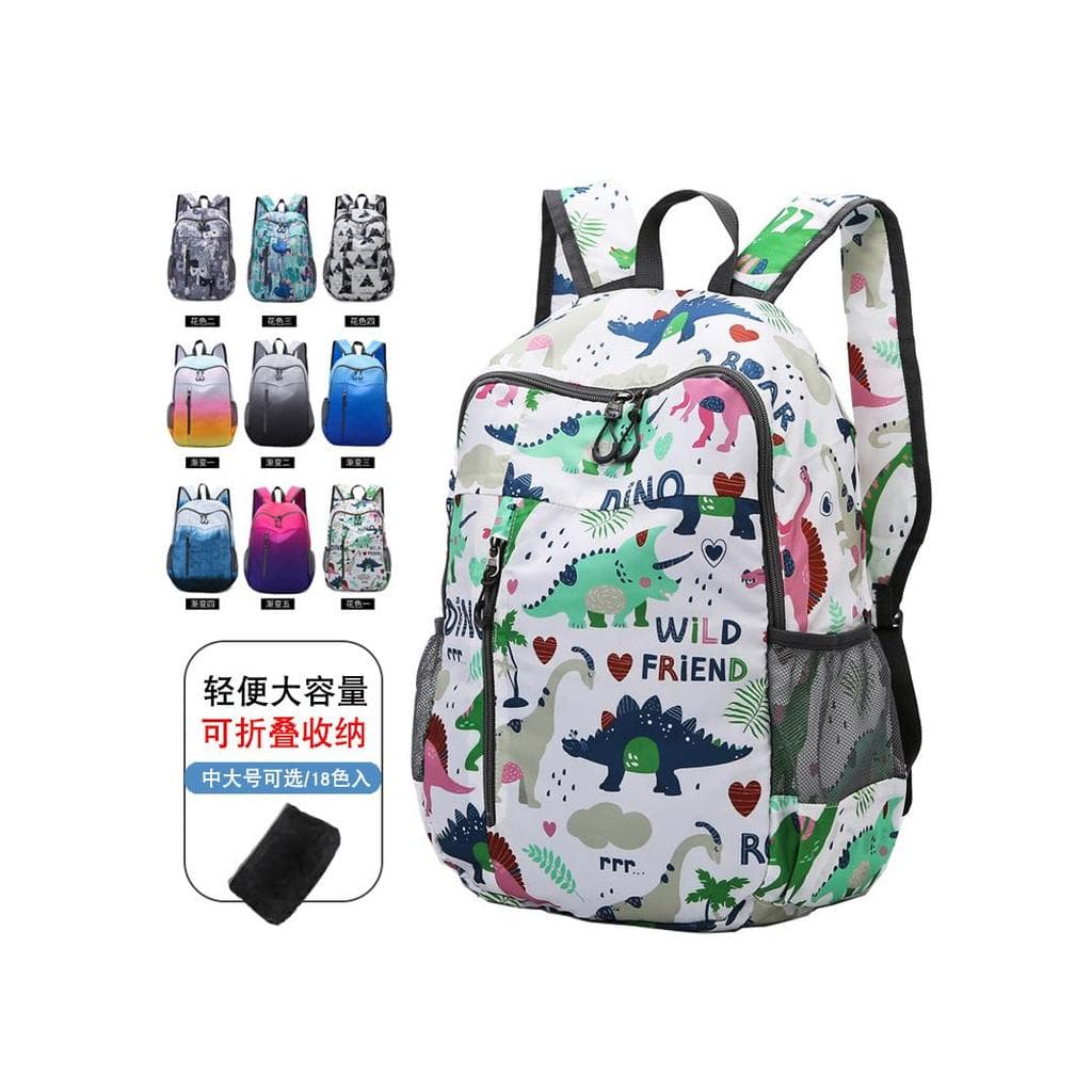Saco dobrável Ultra-leve portátil saco de pele mochila leve saco de viagem grande capacidade esportes ao ar livre saco d