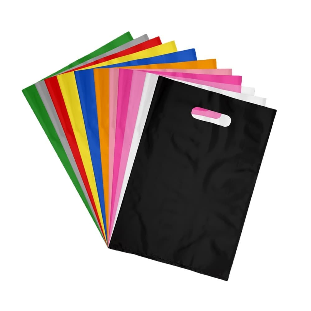 Sacolas Plásticas Boca Palhaço 20x30 Alça Vazada 100 Un