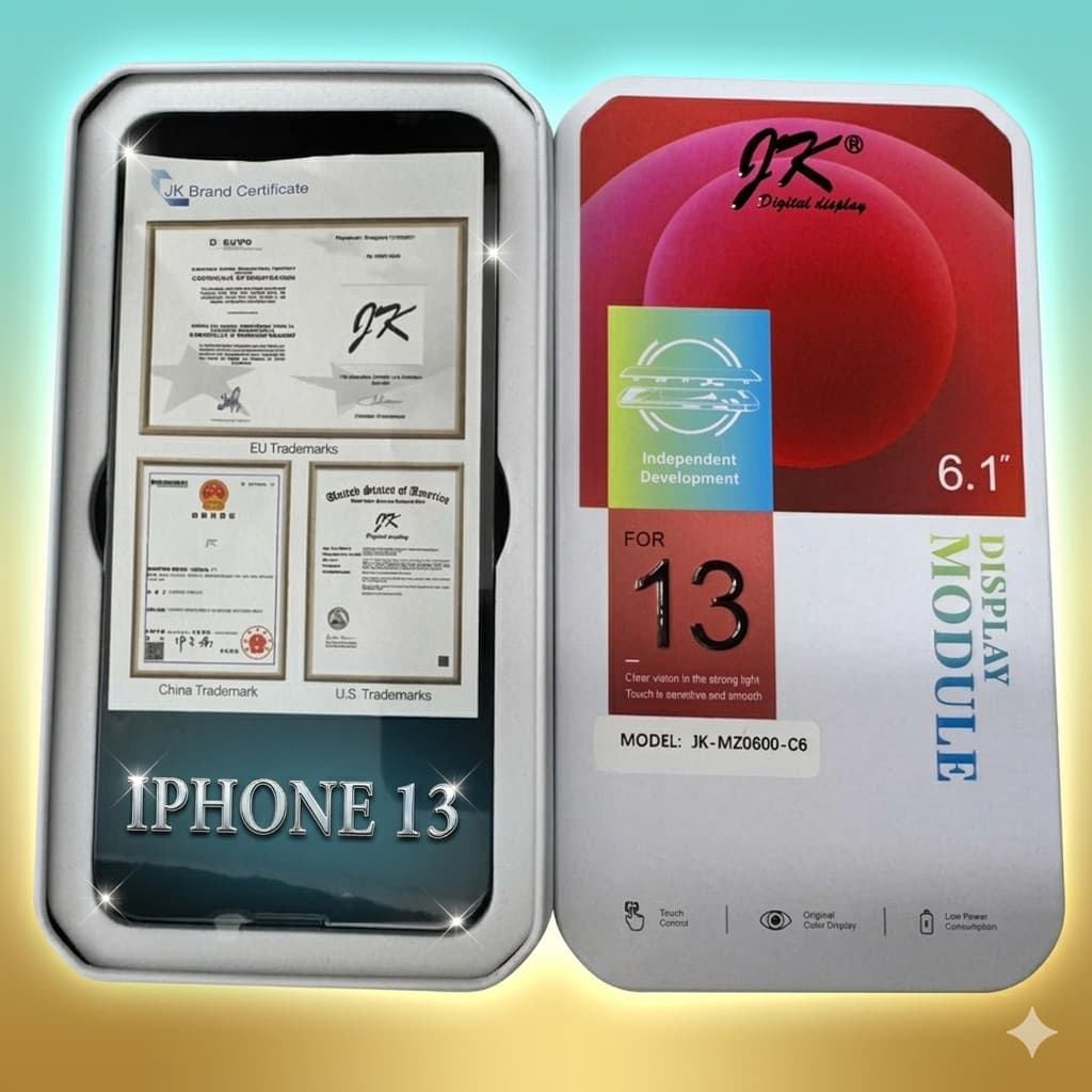 Tela Frontal Display C/aro Para iPhone 13 Original Ótima Qualidade