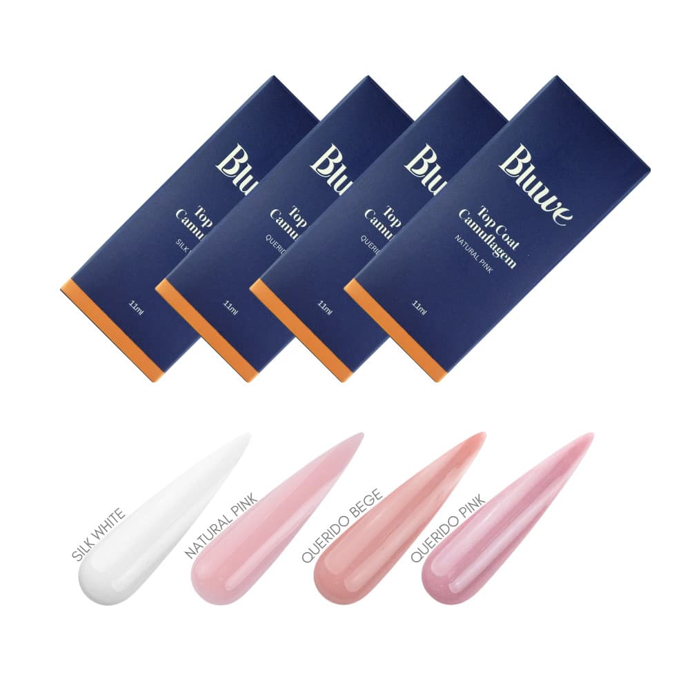 Top Coat Camuflagem 11ml - Bluwe