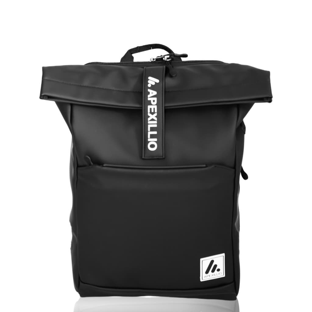 Mochila antirroubo de couro PU de grande capacidade para viagens curtas na escola