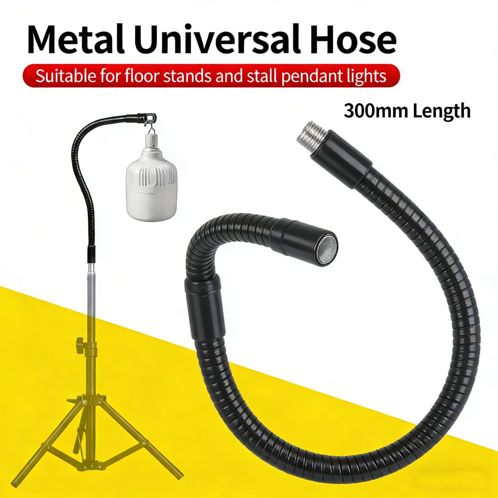 Suporte Para Tablet De Telefone Pescoço De Ganso De Metal , Rosca Macho M10 , Interface Fêmea De 1/4 " , Tubo De Cobra F