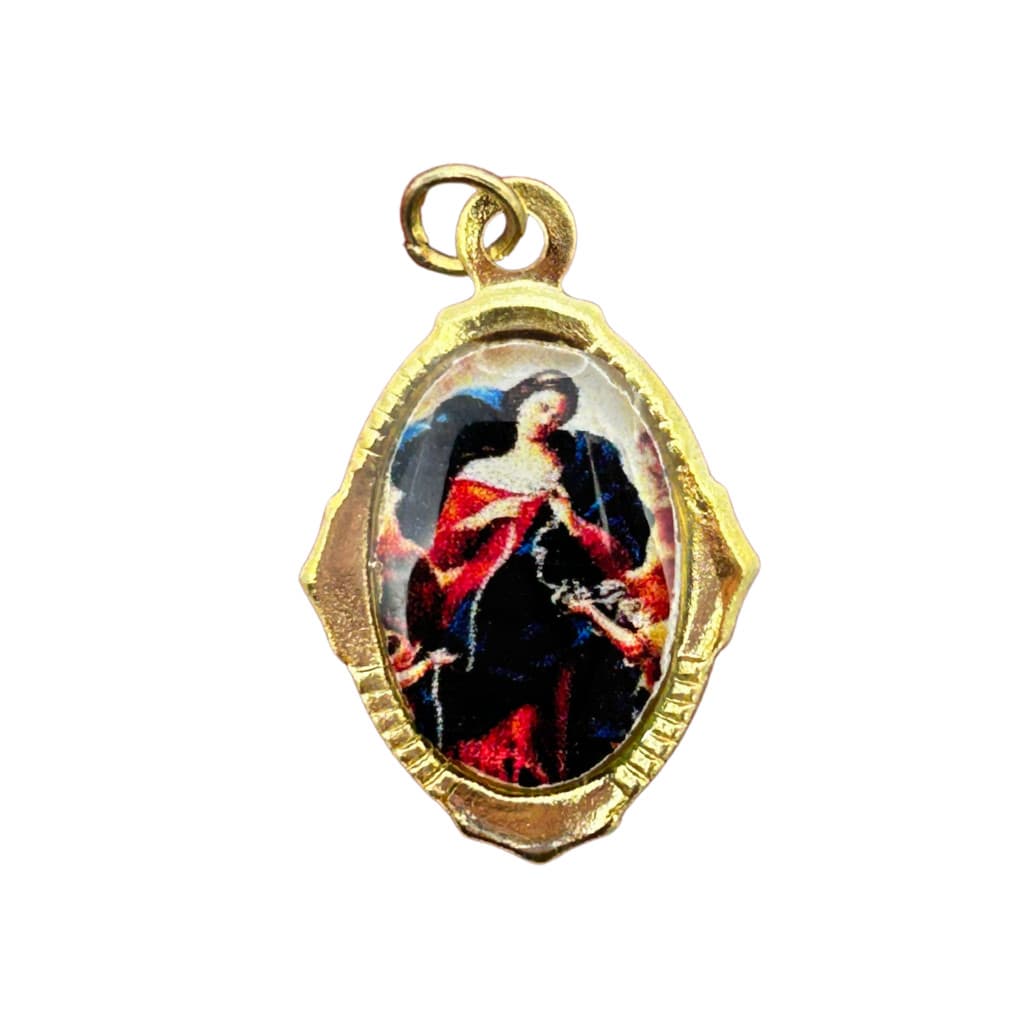 Medalha Chapa Nossa Senhora Desatadora dos Nós