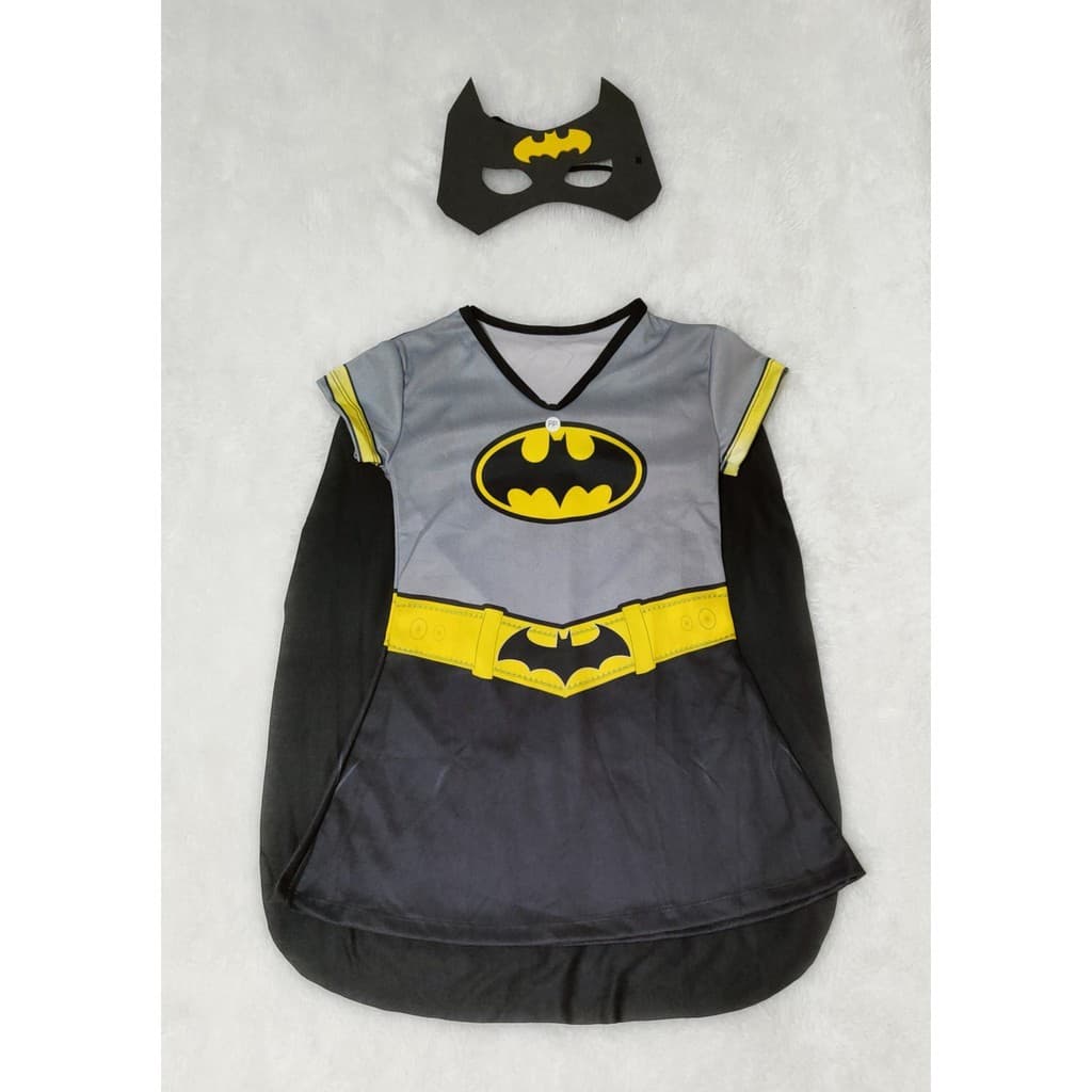 Fantasia Infantil Feminina da Batgirl - Vestido Modelo 2
