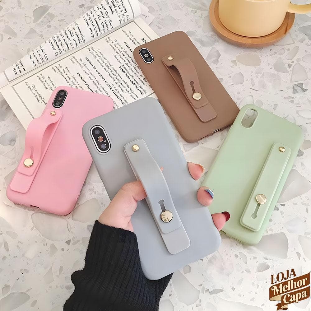 Suporte Para Telefone Móvel De Volta Adesivos Do Suporte Multifuncional Silicone