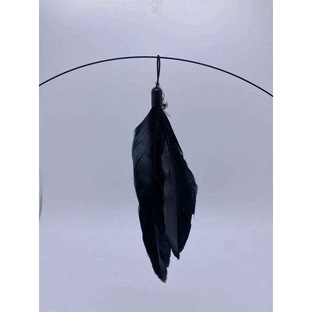VARINHA PARA GATO E OUTROS PETS - COM VENTOSA/ PENA - 90CM