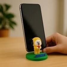 Suporte Telefone Mesa Verde Escritório Celular Tablet Apoio Aparelho Encosto Pezinho Pet