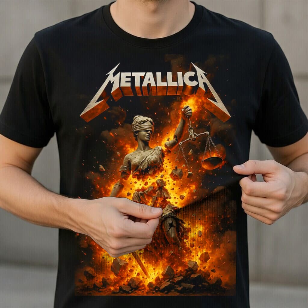 Camiseta Metallica Várias Estampas T-shirt Algodão Banda