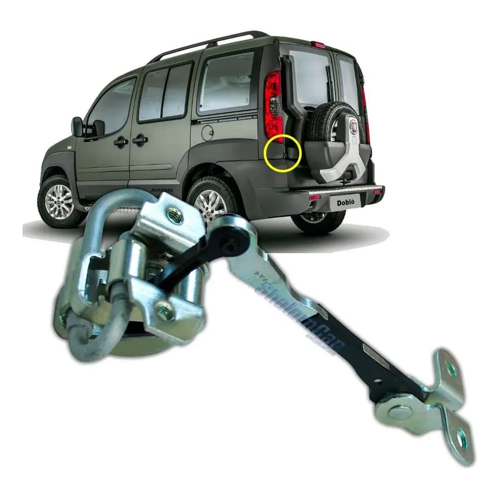 Limitador Porta Traseira Bau Porta Malas Doblo Doblo Cargo