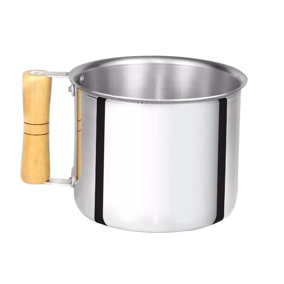 Caneca Leiteira Fervedor de Aluminio Polido Reforçado N12 1L