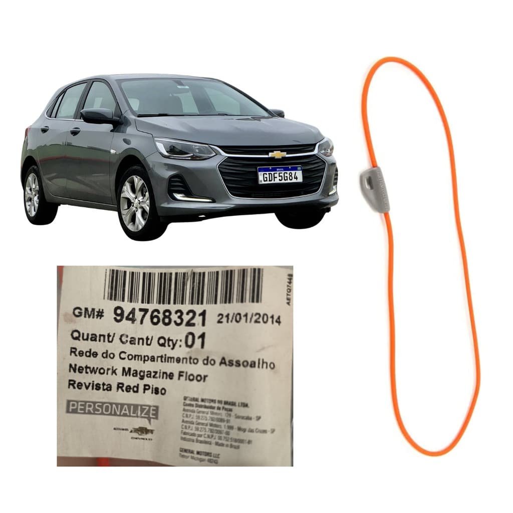 Elástico Porta-Objetos Onix/Prisma 13/21 GM Orig 94768321