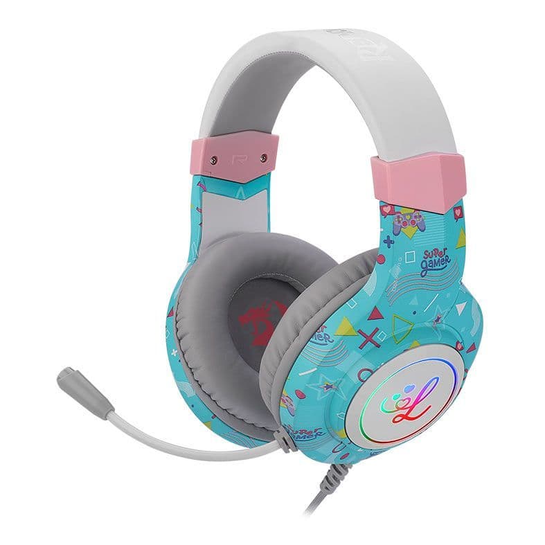 Headset Gamer Redragon Hyllas Luluca RGB, Edição Especial