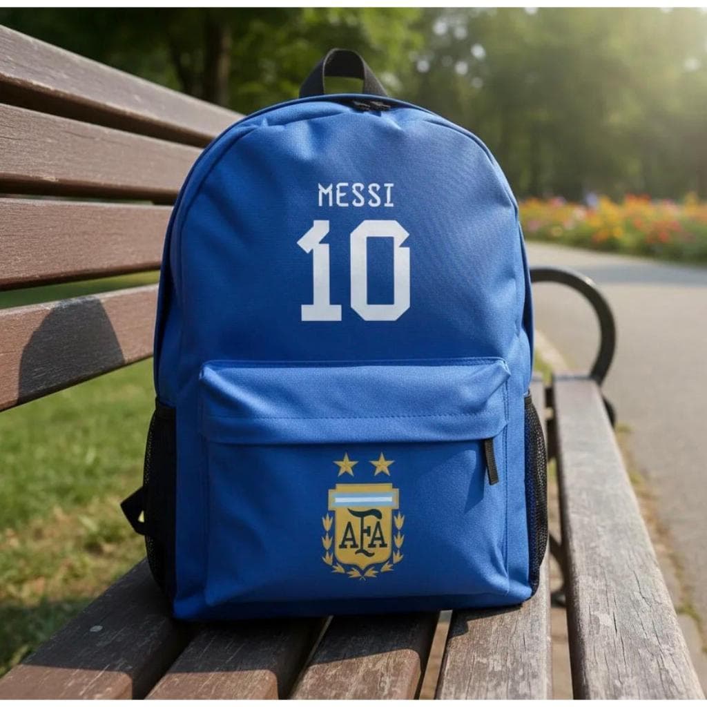 Mochila Bolsa Escolar Esportiva Universitaria Grande Moderna Reforçada Jogadores Futebol Seleção Envio imediato Promoção