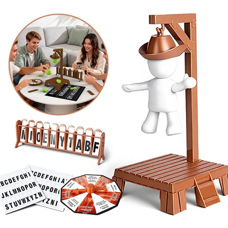 Jogo da Forca Educativo com Boneco Magnético Diversão em Família Criança - Multikids
