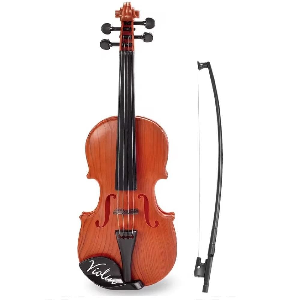 Violino Infantil Acústico 4 Cordas Mini Violino Musical