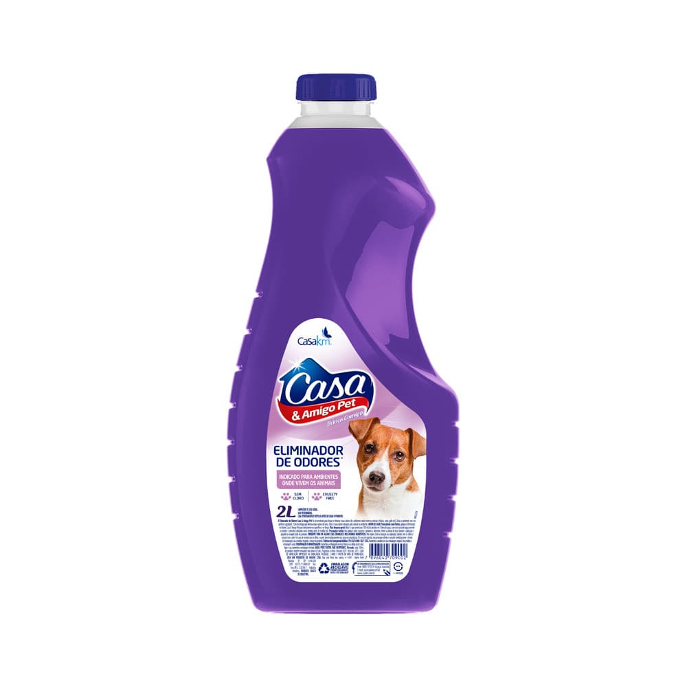 Casa & Pets Caes Elimina Odores Brinca Comigo 2l