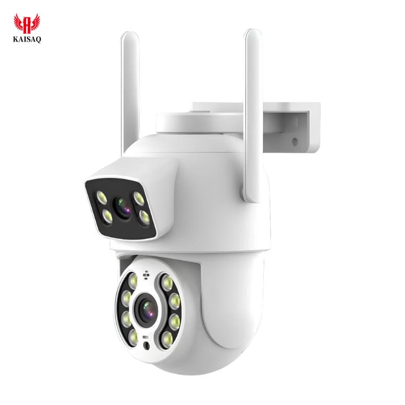 Câmera De Segurança com Lente Dupla YOOSEE IP66 Wi-Fi 360° Sensor Movimento Visão Noturna