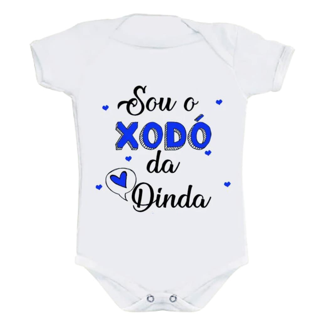 Body Infantil Bebê Xodó da Dinda Promoção