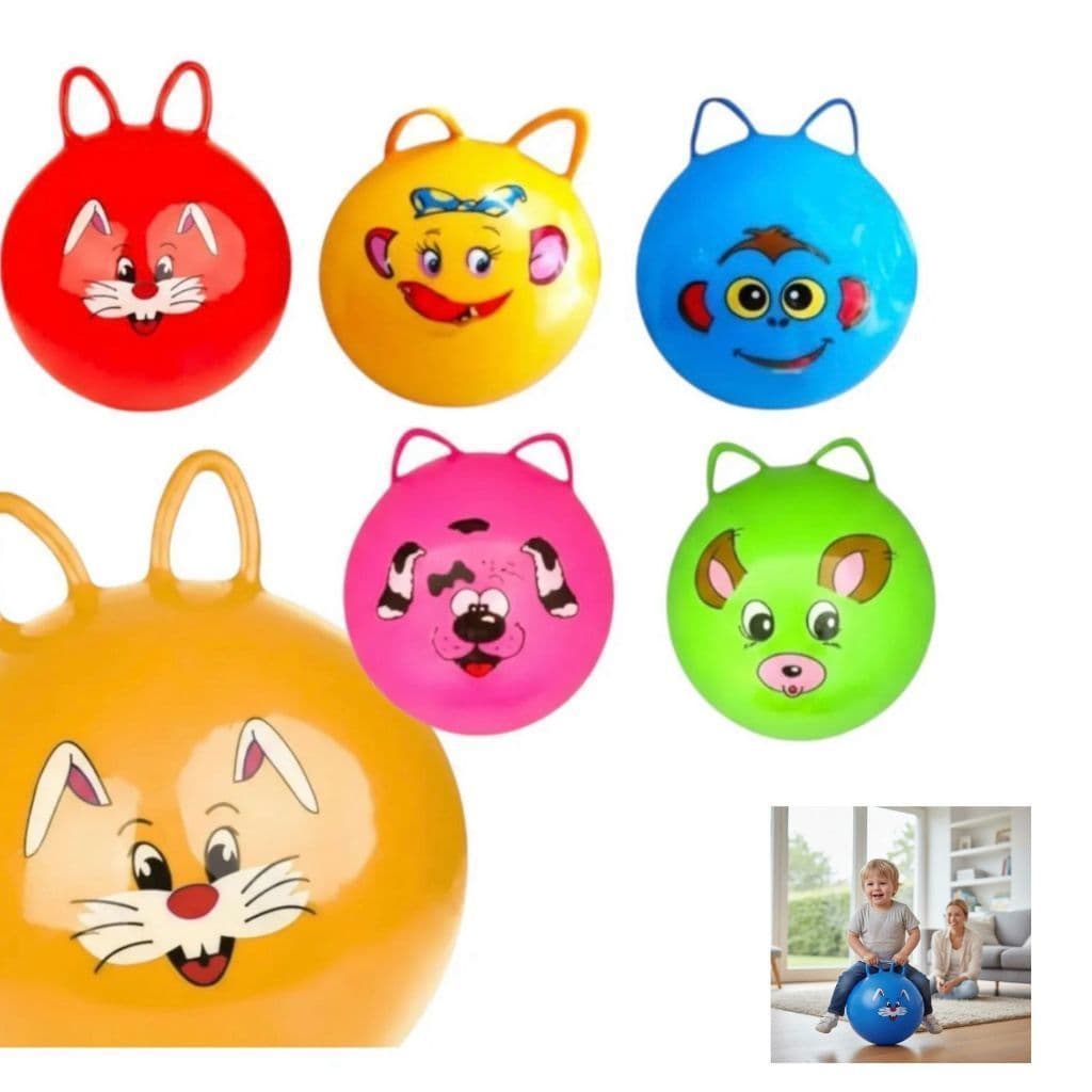 Bola Pula Pula Inflável 40 cm Grande infantil elastica brinquedo educativo divertido