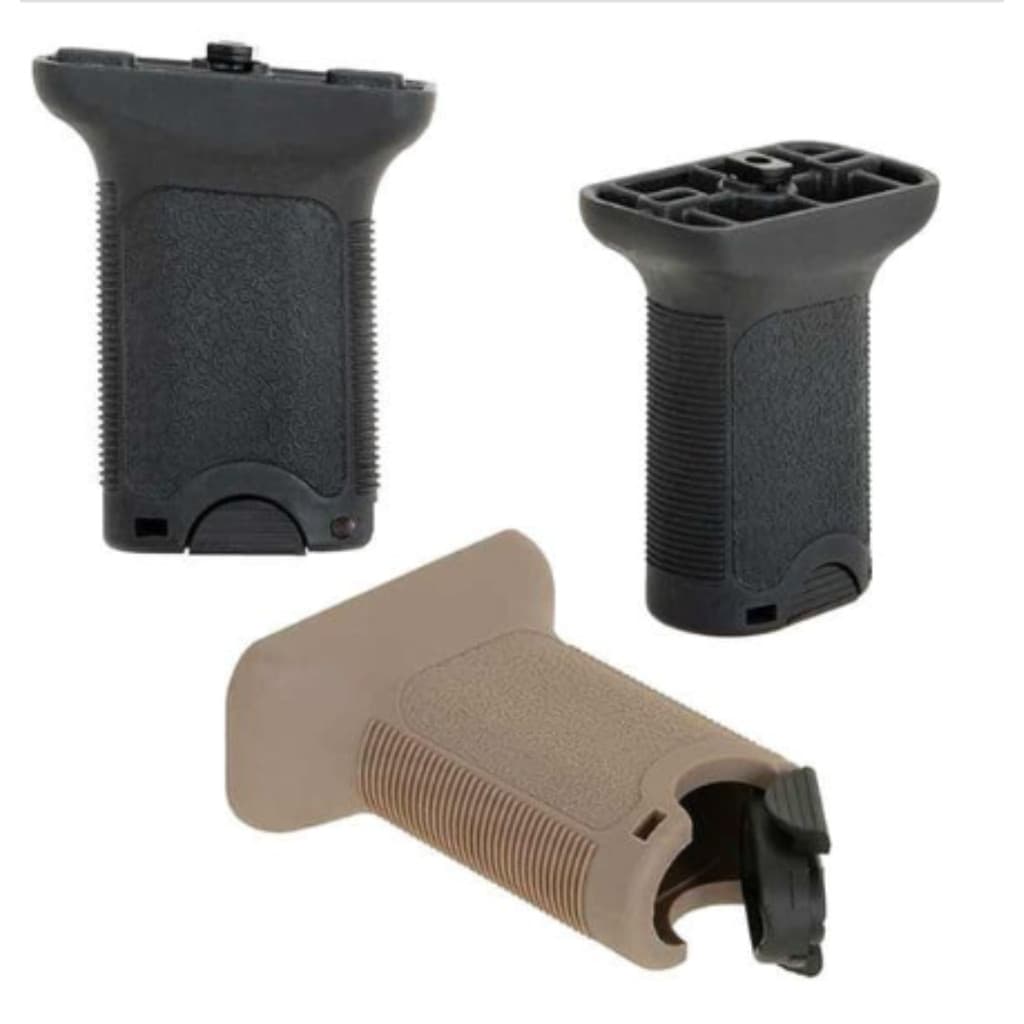 Front Grip Vertical de Base Inclinada M-LOK p/ Trilho 20mm