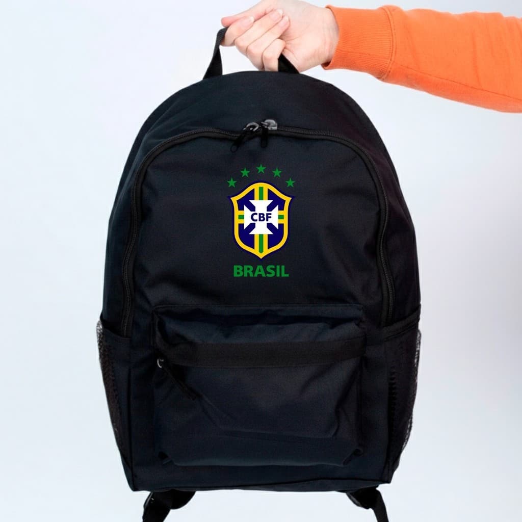 Mochila masculina feminina Brasil Bolsa Escolar Trabalho Viagem Mala Faculdade