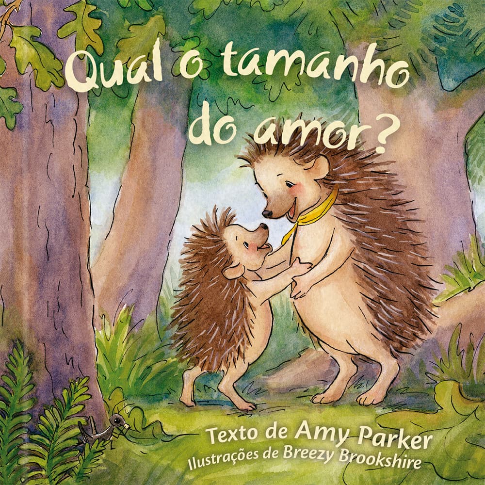 Qual o tamanho do amor? O amor de Deus é grande, forte e especial - Livro infantil cristão  2-5 anos