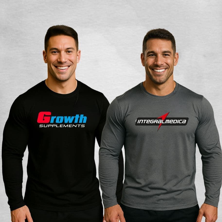 Kit Camisa Manga Longa UV, Modelo GROWTH E INTEGRAL, Térmica, Ideal Para Treinos, Academia, Corrida, dia dia confortável