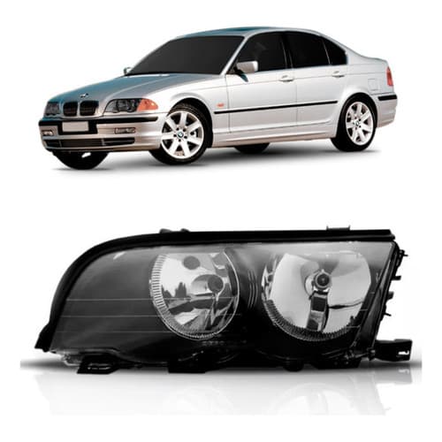 Farol Bmw S3 1998 1999 2000 2001 Regulagem Elétrica