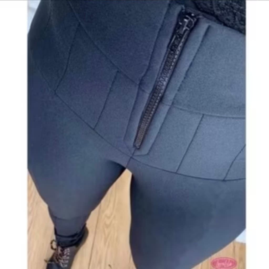 Calça Lipo Tecido Suplex Power Modeladora Legging Feminina