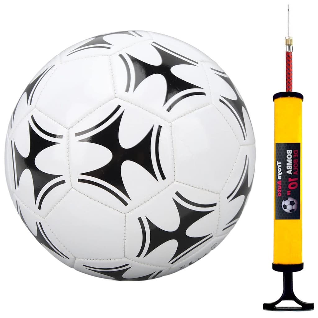 Bola de Futebol Infantil Capotão Praia Campo Society No5 67cm com Bomba e Bicos