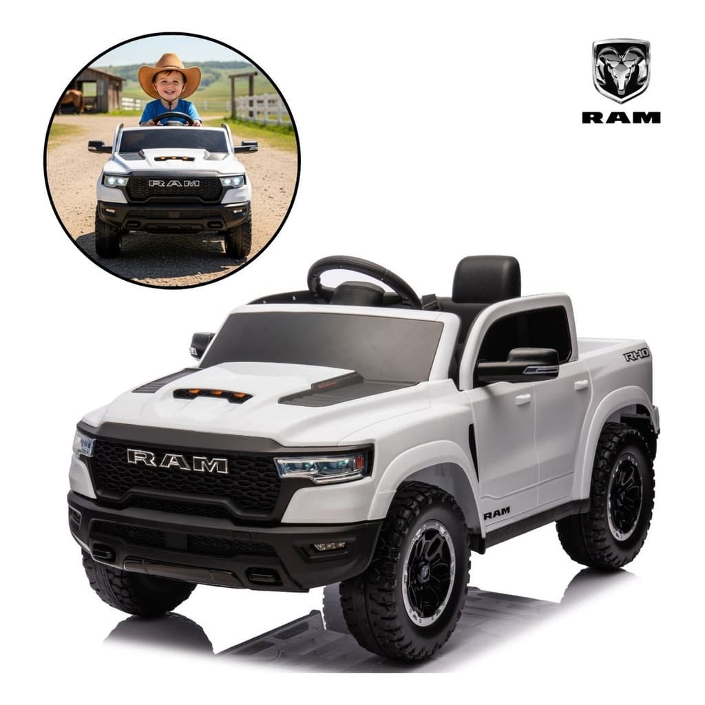 MINI CARRO ELETRICO INFANTIL DODGE RAM 1500 RHO 12V BW426