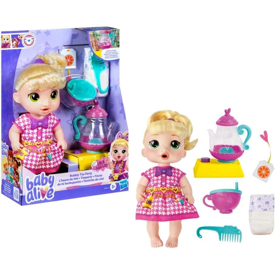 Boneca Baby Alive Festinha Do Chá  - G0608 - Hasbro