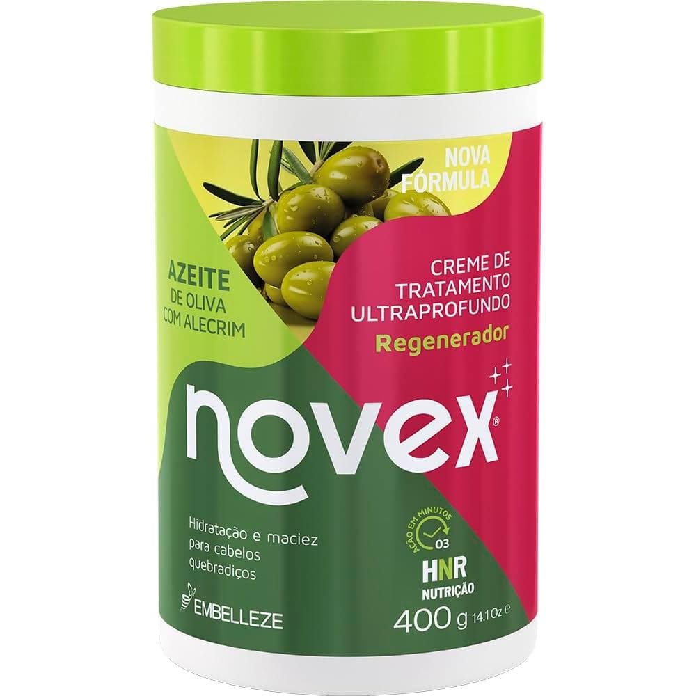 Creme de Tratamento Novex Azeite de Oliva e Alecrim 400g
